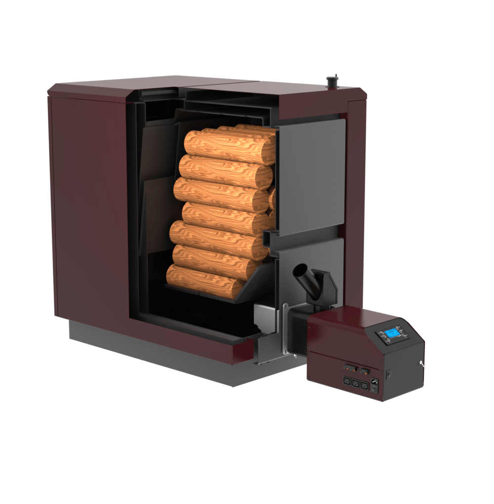 Cazan Mixt Mareli Peleti/Lemne Cbw 50Kw - Randament 92%, Ventilator Exhaustor Cazan mixt mareli peleti/lemne cbw 50kw - randament 92%, ventilator exhaustor - imagine 1