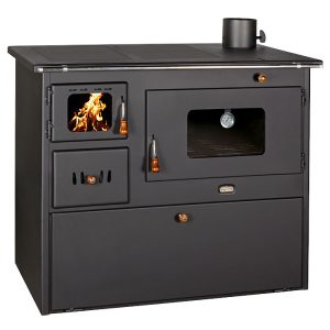 Soba de gatit pe lemne cu plita si cuptor model P50 - 16Kw