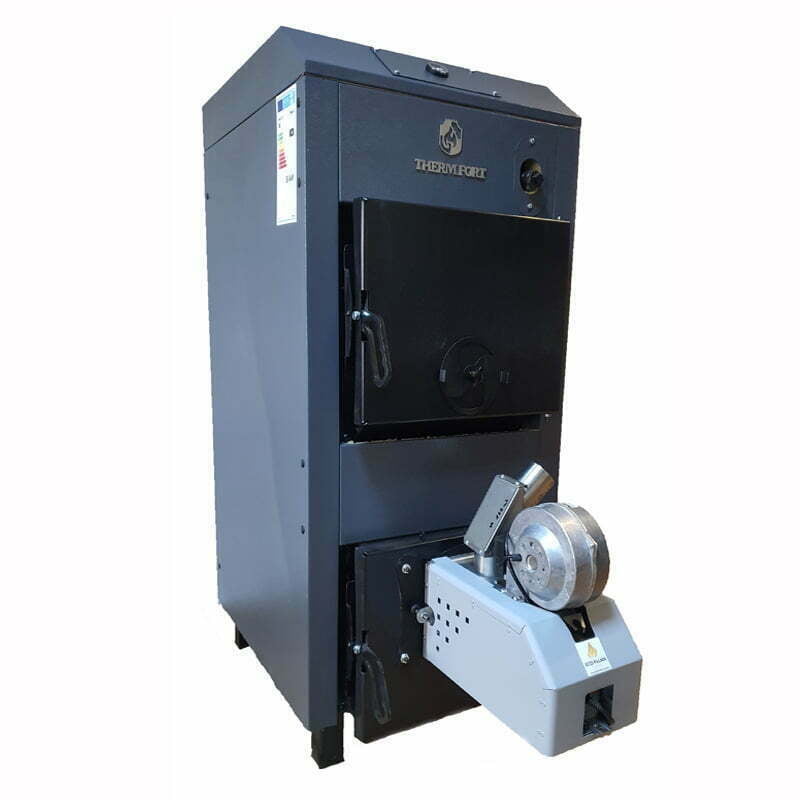 Cazan Peleti Thermfort 45-50Kw Cu Arzator Uni-Max 50Kw Cazan peleti thermfort 45-50kw cu arzator uni-max 50kw - imagine 1