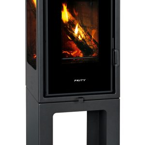 Semineu pe lemne tip soba PMV3TV - 11kW