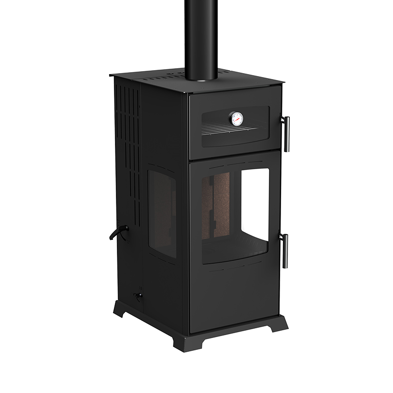 Soba de gatit pe lemne si peleti cu plita si cuptor gold plus 12kw - imagine 1