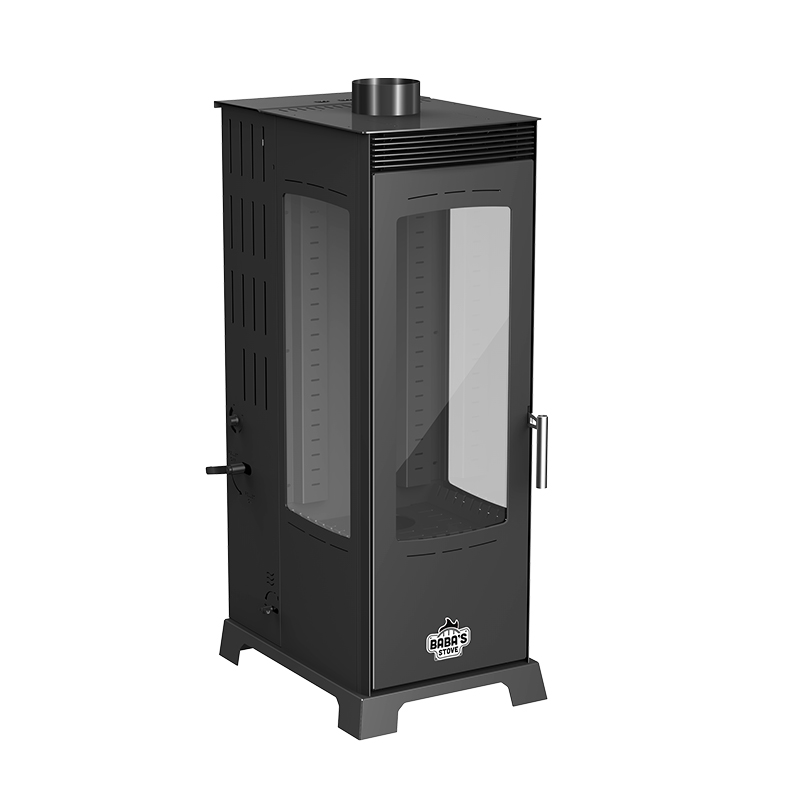 Soba pe lemne si peleti cu plita flame fan plus 12kw - imagine 1