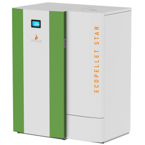 Centrala peleti Mareli RubynoR 18-24kw ECOPELLET STAR cu randament de 96%