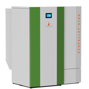 Centrala peleti mareli rubynor 24kw ecopellet star -in condensatie 105%