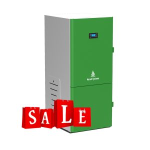Centrala peleti compacta Mareli Premium RubynoR ECOSTAR SBN 20-35KW